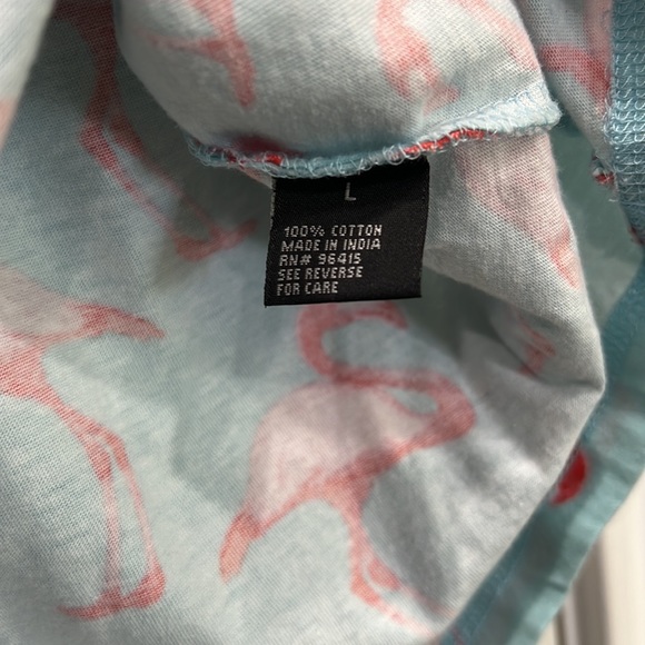 🦩 Flamingo Short Sleeve Pocket Tee Large - Picture 4 of 5